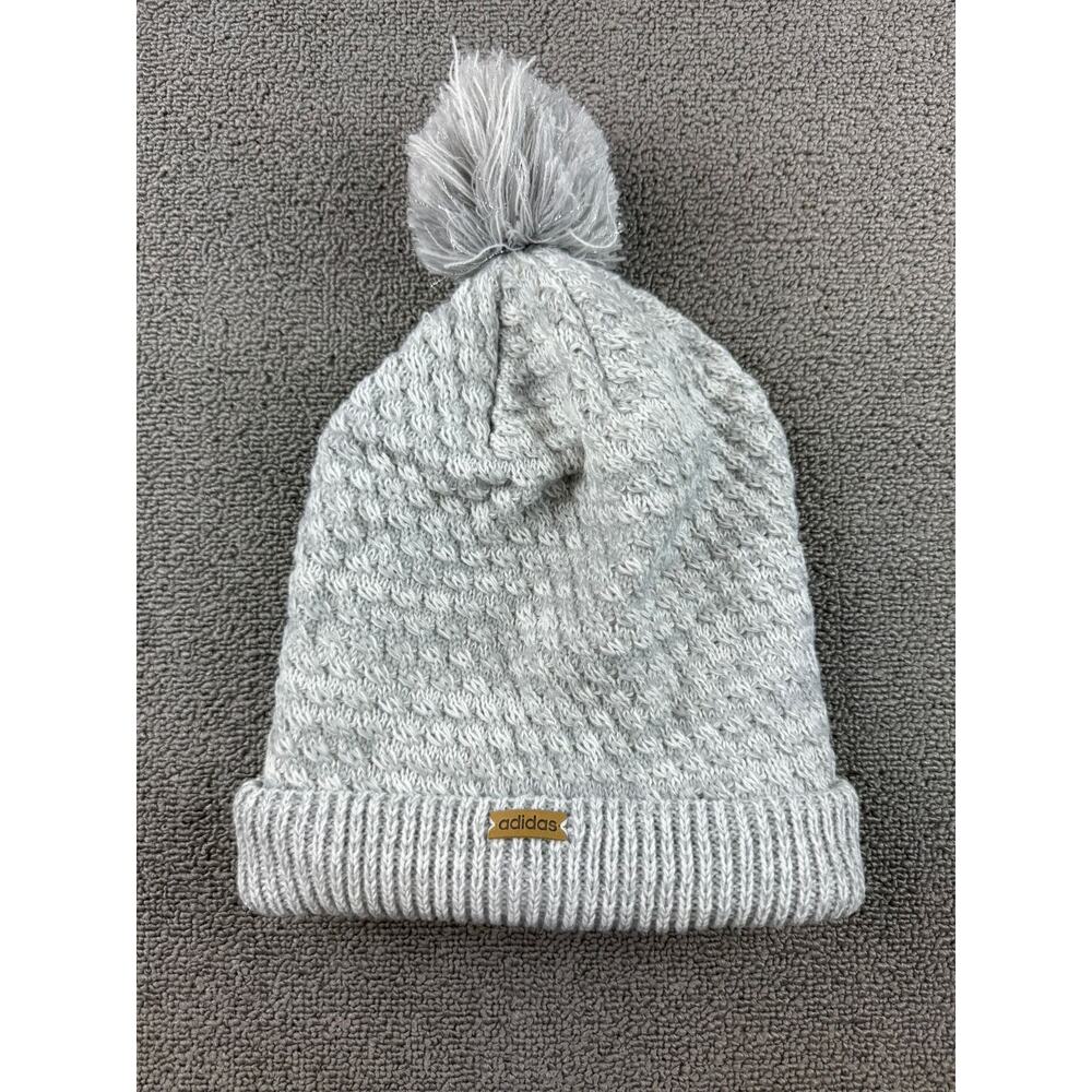 Adidas Twilight II Lurex Ballie Beanie Hat Women's One Size‎ Gray
